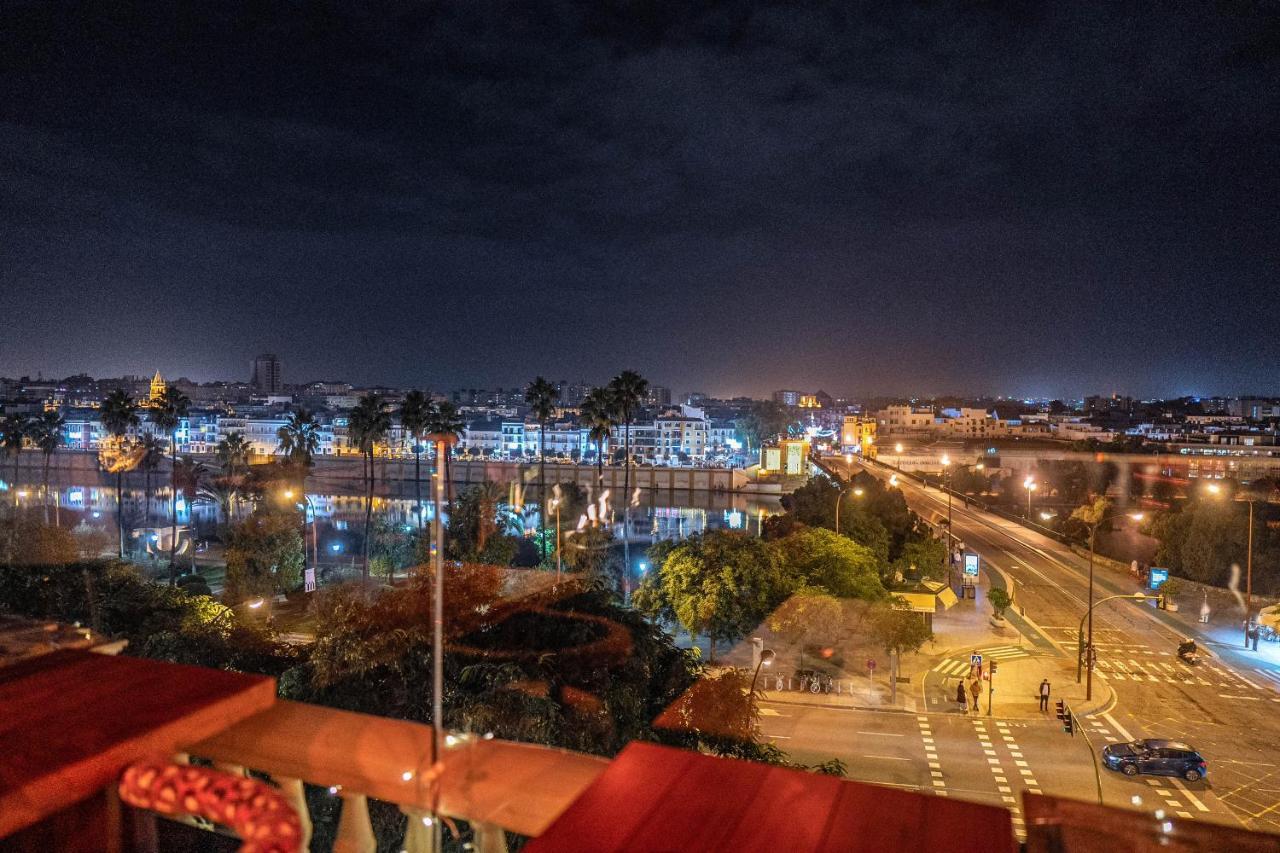 Hotel Lobby セビリア エクステリア 写真 Rabat at night